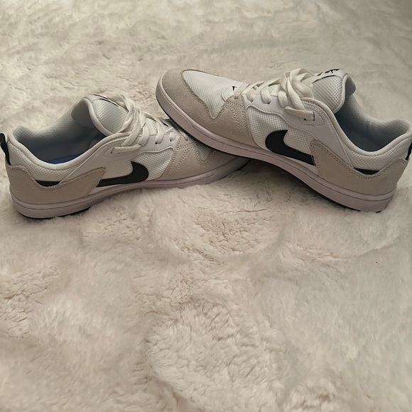 Nike Allyoop white on white / men’s size 10 - Picture 5 of 6